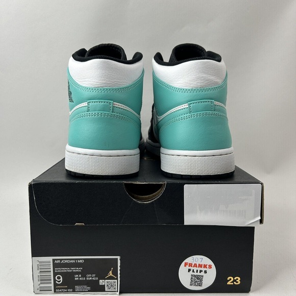Nike Shoes Air Jordan 1 Mid Retro “Tropical Twist” 2024 - Picture 4 of 9
